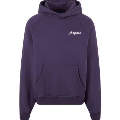 Abbildung von Pequs Chest LOGO Kapuzenpullover, Herren, Größe: Large, Grey