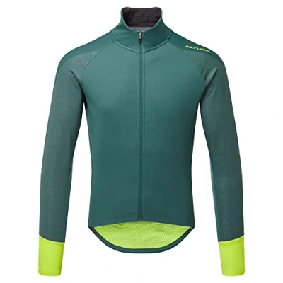 Abbildung von Altura Endurance Mistral Herren Softshell Thermojacke, wasserabweisend, Dunkelgrün Größe L