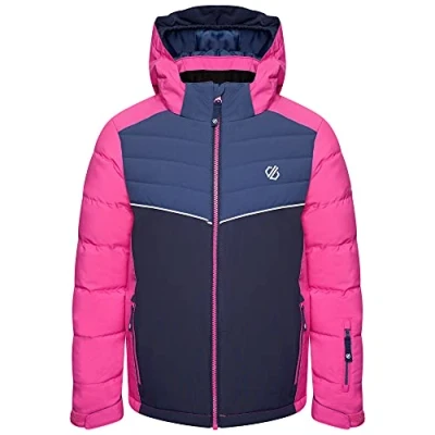 Abbildung von Dare2B Cheerful Jacke für Kinder, aus recyceltem, wasserdichtem und atmungsaktivem Stoff