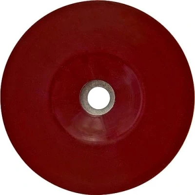 Abbildung von 3M 64858 3M™ Hochleistungsstützteller flach, rot, 125 mm, M14, flexibel Durchmesser mm (64858)