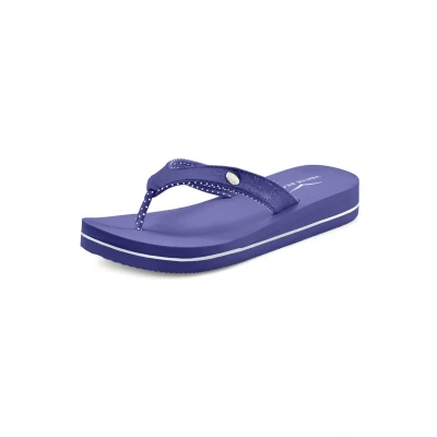 Abbildung von Venice Beach Badezehentrenner, Damen, Größe: 43, Royalblau Schuhe
