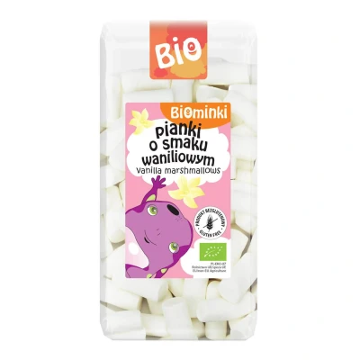 Abbildung von Marshmallows mit Vanillegeschmack BIO 100 g BIOMINKI