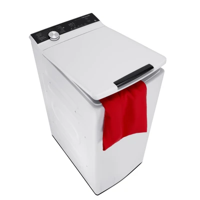Abbildung von Hanseatic Waschmaschine Toplader &quot;HTWK813A&quot;, 8,0 kg, 1300 U/min, Mengenautomatik
