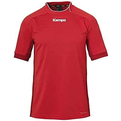 Abbildung von Kempa Prime Sport Tshirt, Herren, Größe: Large, Rot chilirot