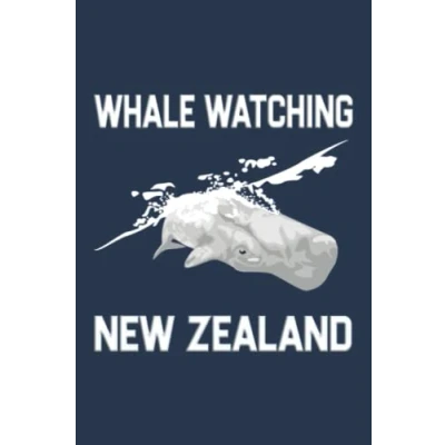 Abbildung von Whale Watching New Zealand / Wale Beobachten Neuseeland: Notizbuch (6“ x 9“ DinA5) 120 linierte Seiten Personalisiertes Tagebuch mit ... Pottwal Motiv als Geschenk zu allen Anlässen