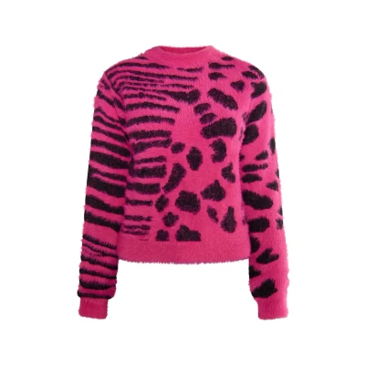 Abbildung von myMo Keepsudry Strickpullover, Damen, Größe: 40, Pink