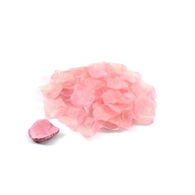 Abbildung von Creativery 100 Stück Rosenblüten // Rosenblätter Blütenblätter Streudeko Blüten Blätter Tischdecko Hochzeit Party Anzahl (Altrosa 158)