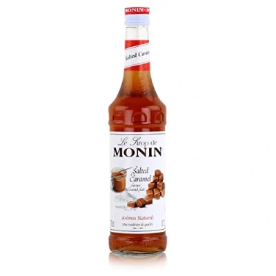 Abbildung von Monin Sirup Salty Caramel, gesalzen, 0,7L 3er Pack