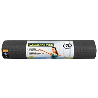 Abbildung von Yoga Mad Warrior II Plus Yogamatte, Graphit