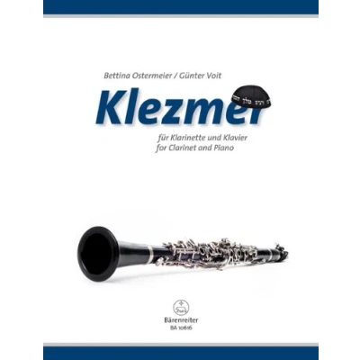 Abbildung von Klezmer für Klarinette und Klavier: Partitur mit eingelegter Stimme