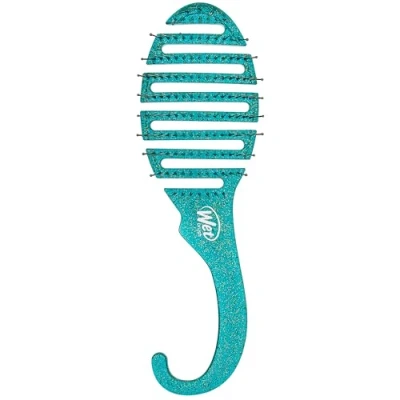 Abbildung von Wet Brush Dusch Entwirrer Bürste grüner Glitzer von For Unisex 1 Stück Haarbürste