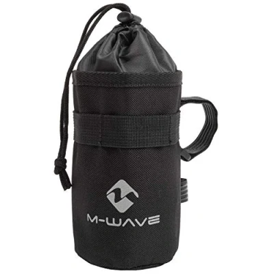 Abbildung von M Wave Lenkertasche Amsterdam Bottle Iso (1 tlg), Getränketasche Fahrrad Flaschenhalter isoliert Tasche E Bike