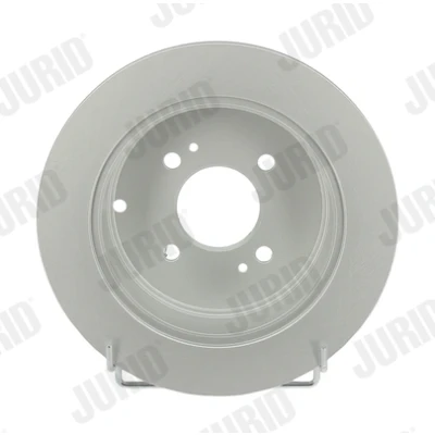 Abbildung von JURID 562551JC Bremsscheibe 262 10 4 100 voll beschichtet mit Schrauben HYUNDAI: i20 I Schrägheck, ix55, Getz, KIA: RIO 2, 2 Stufenheck