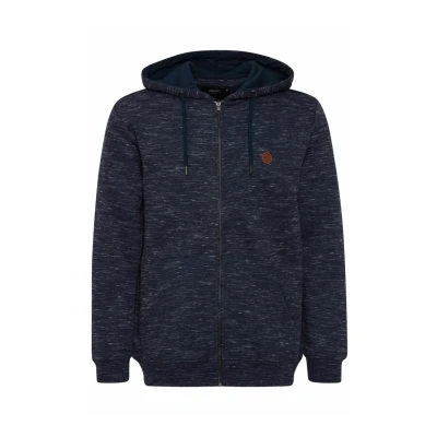 Abbildung von Indicode Jeans Idarkell Sweatjacke, Herren, Größe: Medium, Navy