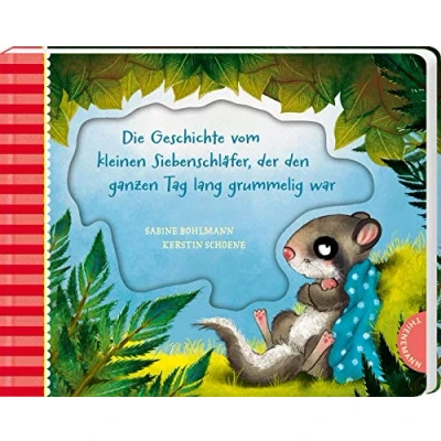 Abbildung von der kleine Siebenschläfer 4: Die Geschichte vom kleinen Siebenschläfer, den ganzen Tag lang grummelig war: Pappbilderbuch für Kinder ab 2 Jahren (4)