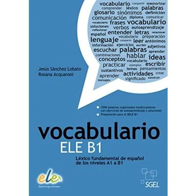 Abbildung von Vocabulario ELE B1: Léxico fundamental de español los niveles A1 a B1 / Buch