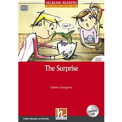 Abbildung von The Surprise, mit 1 Audio CD: Helbling Readers Red Series / Level 2 (A1): Short Reads (A1). Free Online Activities (Helbling Fiction)