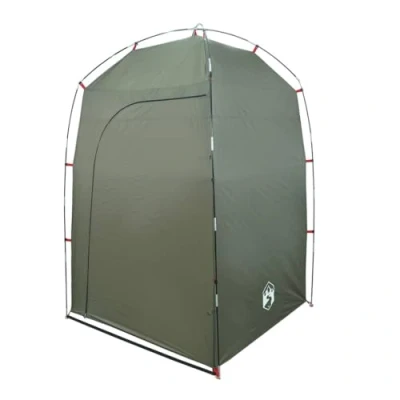 Abbildung von vidaXL Duschzelt Olivgrün Wasserfest, Zelt, Gartenzelt, Outdoor Unterstand, Campingzelt, Campingunterstand, Gartenunterstand, wasserdichtes Zelt