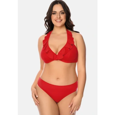 Abbildung von Vivisence Bikinitop, Damen, Größe: 90C, Red