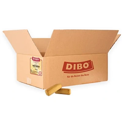 Abbildung von DIBO Kaustangen, 10kg Karton, Backwaren als gesunde, natürliche Ernährung für Hunde, Hundefutter, Barf, B.A.R.F., Leckerli, Hundekekse