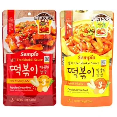 Abbildung von Sempio Topokki Sauce 150 g (2 Stück) (süß &amp; mild würzig und scharf würzig)