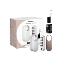 Abbildung von Aqara Türschlossantrieb U200 Kit, (Smart Lock NFC und Apple Home Keys, Zusätzliche Entriegelungsoptionen), Einfache Installation, Unterstützung für Matter over Thread
