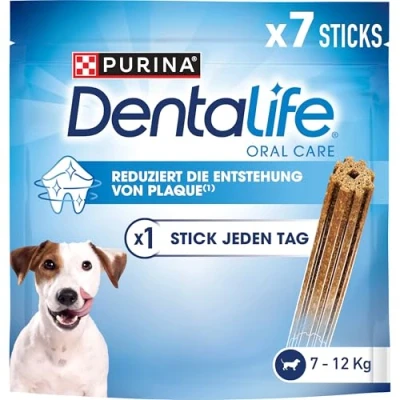 Abbildung von Dentalife PURINA Zahnpflege Snacks für Kleine bis Große Hunde, Reduziert Zahnsteinbildung, 5er oder 6er Pack, 6 x 115 g