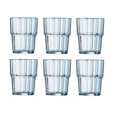 Abbildung von Arcoroc Tumbler Norvege Gehärtetes Glas 200 ml 6 Stücke
