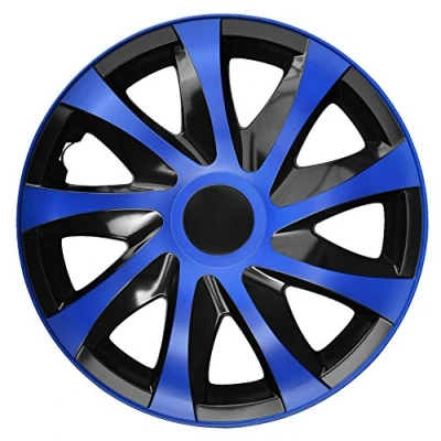 Abbildung von PP 4 er Set Radkappen Radzierblenden Draco CS 13 Zoll 13&#039;&#039; schwarz blau black blue