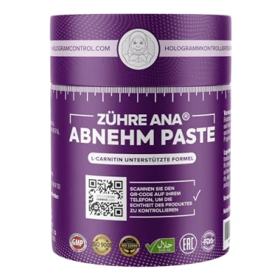 Abbildung von Zühre Ana® Schlankmachender pastöser Stoffwechsel, natürlicher Gewichtsverlust Paste, 420 g