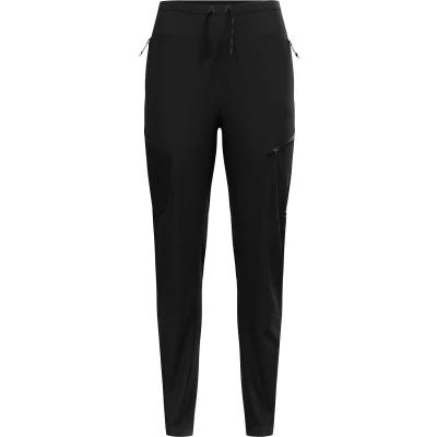 Abbildung von Odlo Zeroweight Windproof X Warm Pants Regular Length Damen (Schwarz L)