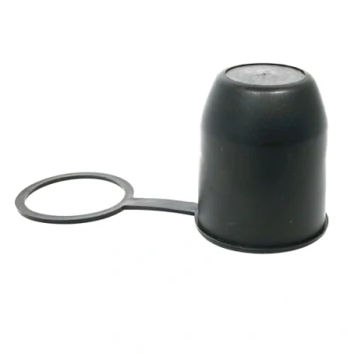 Abbildung von CARPOINT 0410113 Kappe für Anhängerkupplung mit Ring, Schwarz