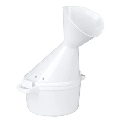 Abbildung von DocMed Inhalator Die preiswerte Gesichtssauna, Komplettset 2 tlg., Gegen Erkältungen, Effektive Porenöffnung, Befreiung der Atemwege, Dampfbad