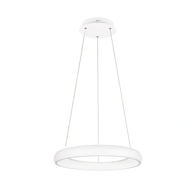 Abbildung von LED Hängeleuchte Cardona, Ø 62 cm, weiß, CCT, Metall