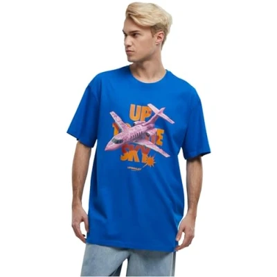 Abbildung von Mister Tee Unisex MT2737 Up to The Sky Oversize T Shirt, Cobalt Blue, XXL