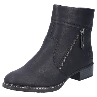 Abbildung von Rieker Stiefelette, Damen, Größe: 36, Schwarz Schuhe