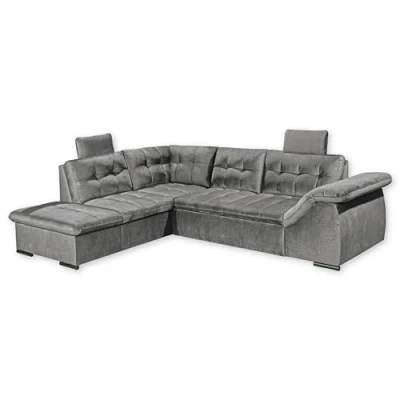 Abbildung von ED EXCITING DESIGN Ecksofa &quot;Estrella L Form&quot;, mit Bettkasten, Schlaffunktion, Kopfstützen, Armteilverstellung