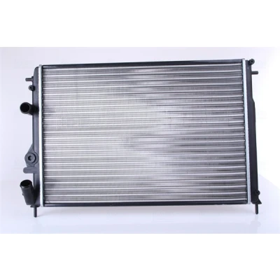 Abbildung von NISSENS 63877 Kühler, Motorkühlung Aluminium 581 398 34 Kühlrippen mechanisch gefügt RENAULT: MEGANE Scenic, Scénic 1, 1 Coach