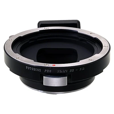 Abbildung von Fotodiox Pro Shift Lens Mount Adapter Compatible with Hasselblad V Lenses on Nikon F Cameras