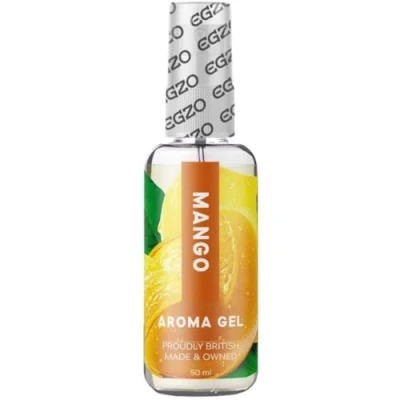 Abbildung von EGZO Gleitgel Aroma Gel «Mango», Mango Geschmack, Flasche mit 50ml, 1 tlg., aromatisches für köstlichen Oralsex