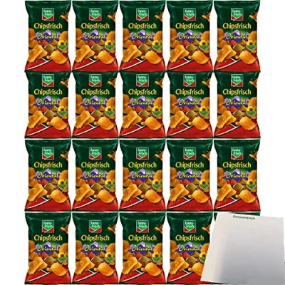 Abbildung von Funny Frisch Chipsfrisch Oriental (20x150g Tüten) + usy Block