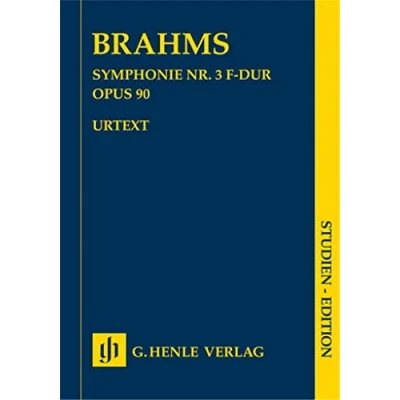 Abbildung von Symphonie Nr. 3 F Dur op. 90; Stucien Edition: Besetzung: Orchester (Studien Editionen: Studienpartituren)