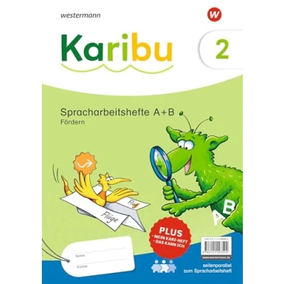 Abbildung von Karibu Ausgabe 2024: Paket Spracharbeitshefte A+B Fördern 2 zielgleich, seitenparallel zum Spracharbeitsheft, auch Sprachbuch einsetzbar