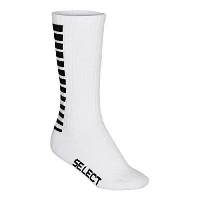 Abbildung von Select Unisex Sports Socks Striped Long Strumpfhose, Weiß, 41 45 EU