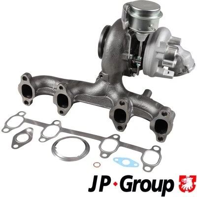 Abbildung von JP GROUP 1117408500 Turbolader Abgasturbolader, VTG Lader VOLKSWAGEN: Passat B6 Variant, Touran I, Golf 5 Schrägheck, AUDI: A3 Schrägheck