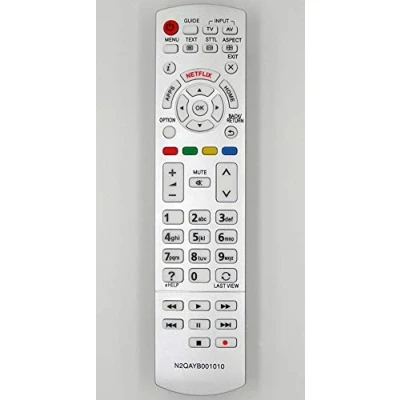 Abbildung von Ersatz Fernbedienung für Panasonic TV N2QAYB001010