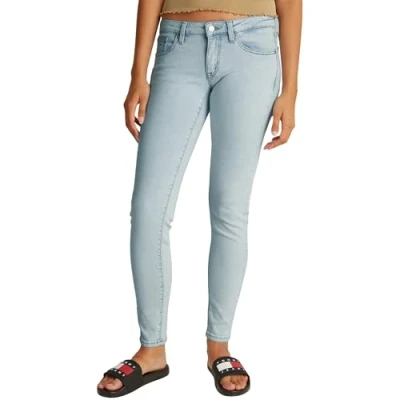 Abbildung von Tommy Jeans Sophie Slim Fit, Damen, Größe: 27x28, Denim ultra light