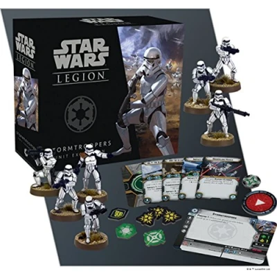 Abbildung von Atomic Mass Games, Star Wars: Legion Sturmtruppen, Erweiterung, Tabletop, 2 Spieler, Ab 14+ Jahren, 120 180 Minuten, Deutsch