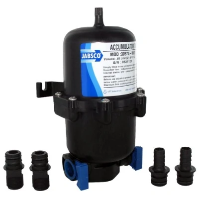 Abbildung von Jabsco 30573 0003 Mini Akkumulator Tank, Schwarz