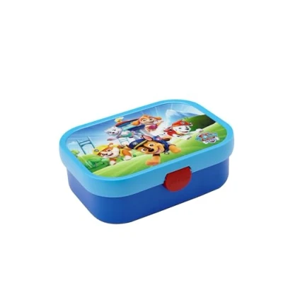 Abbildung von Mepal Brotdose Kinder Bento Box mit Fächern &amp; Gabel Meal Prep Clip Verschluss BPA frei Spülmaschinenfest 750 ml Paw Patrol Pups